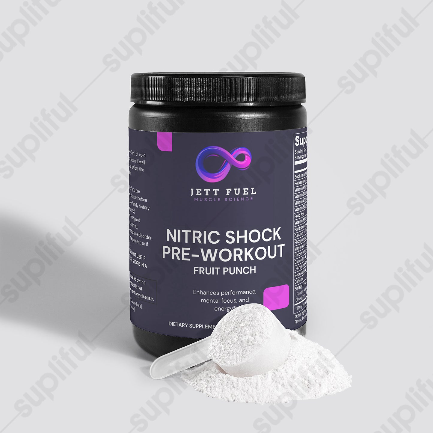Nitric Shock Pre-Workout Powder (Fruit Punch)