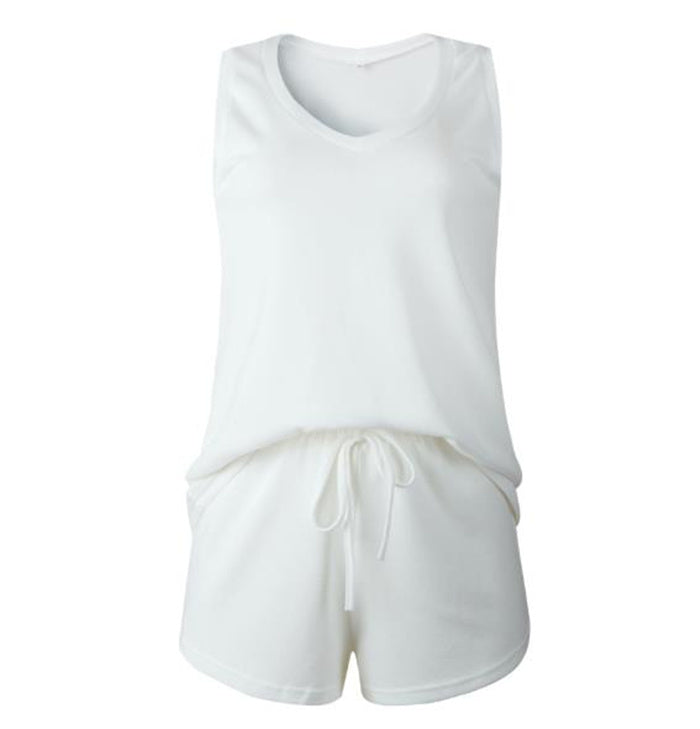 Cute & Comfy Short & Tank Knit Set (Multiple Colors)