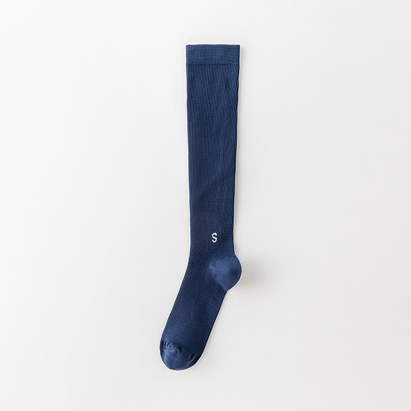 Compression Stockings Exercise Compression Calf Fitness Long Tube Yoga Socks (Multiple Colors)
