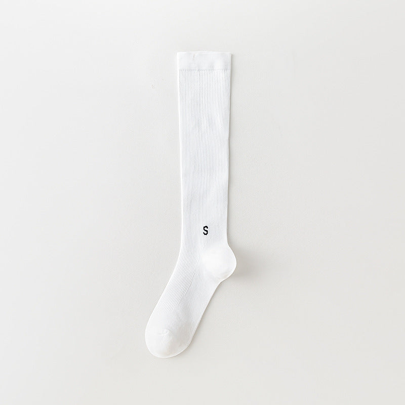 Compression Stockings Exercise Compression Calf Fitness Long Tube Yoga Socks (Multiple Colors)