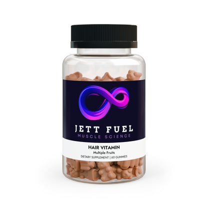Jett Fuel Hair Vitamin Gummies (60 Gummies)
