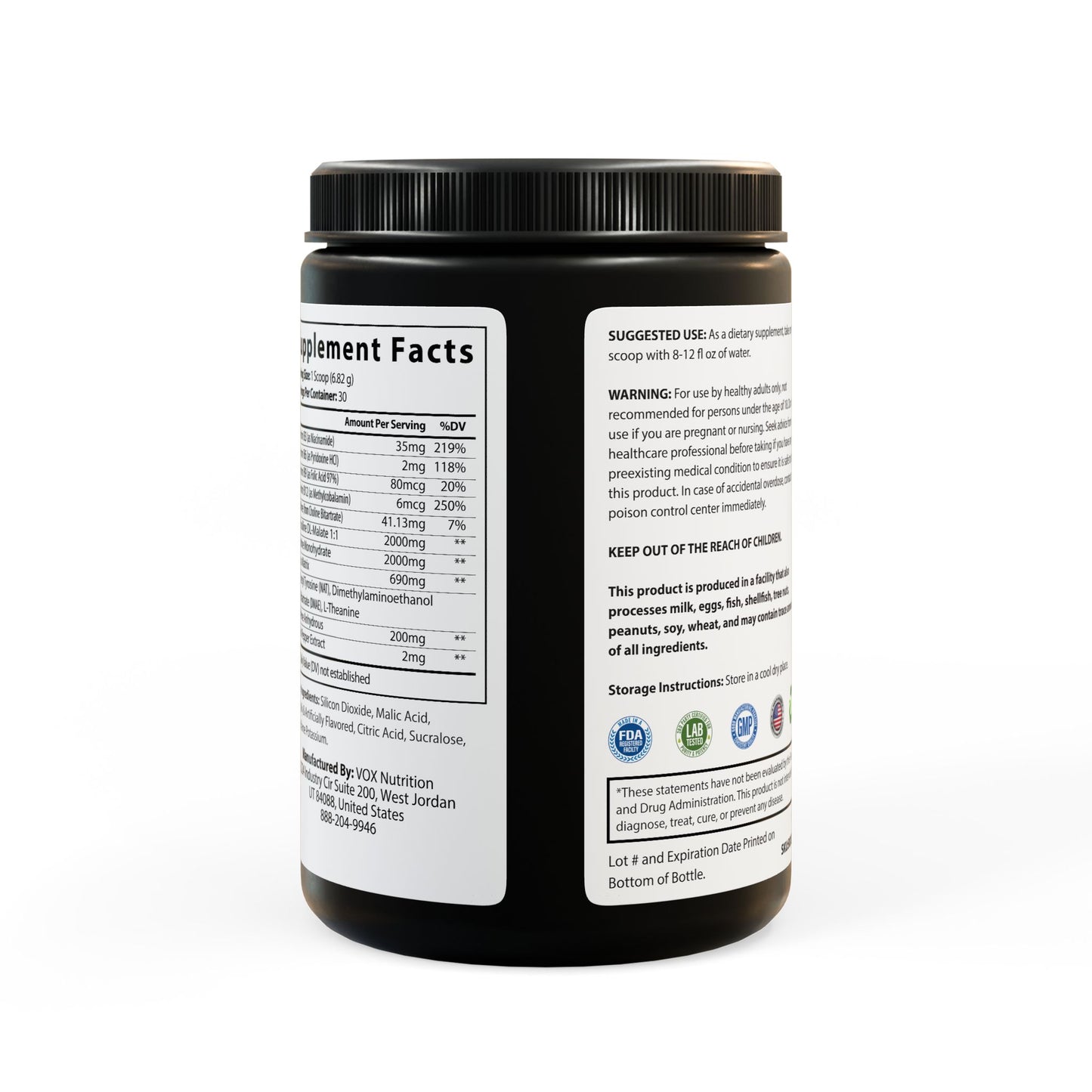 Jett Fuel Pre-Workout Supplement, Fruit Punch (204g, 7.1oz)