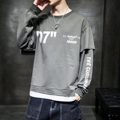 Men's Casual Fake Tee w/Long Sleeves (Multiple Colors)