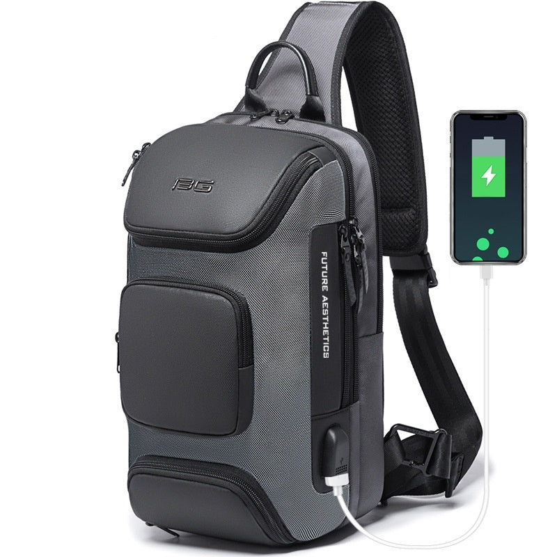 Men's Fashion Casual Shoulder Bag Oblique Shoulder Pack