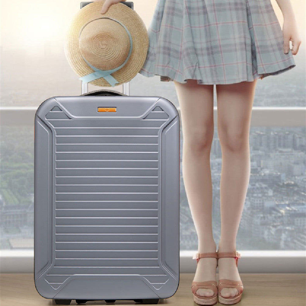 Sleek Expandable Carry On Roller Luggage (Multiple Colors) 20" Tall