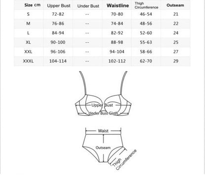 One-piece Seam Line Swimsuit (Black/White)
