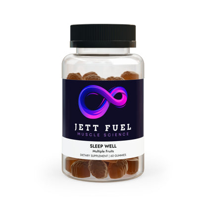 Jett Fuel Sleep Well Gummies (60 Gummies)