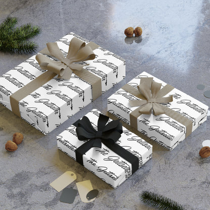 The Jettsetter Gift Wrapping Paper