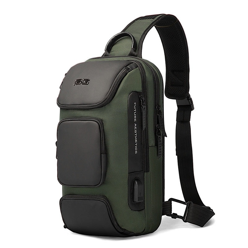 Men's Fashion Casual Shoulder Bag Oblique Shoulder Pack