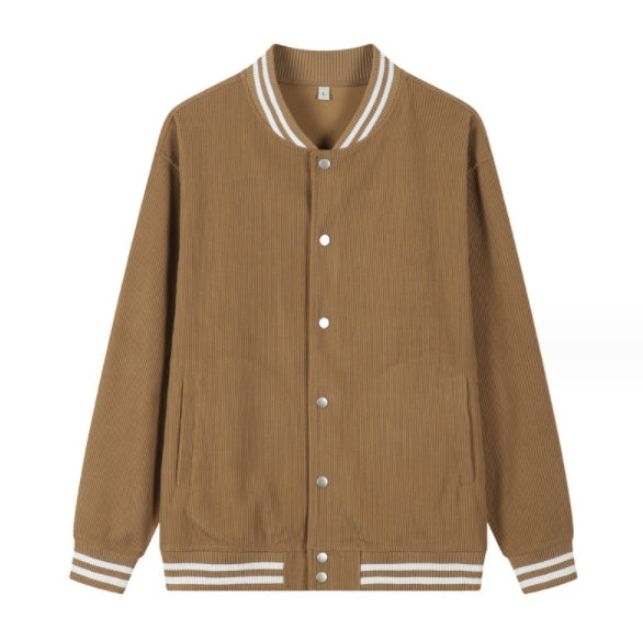 Mens Corduroy Baseball Jacket (Multiple Colors)
