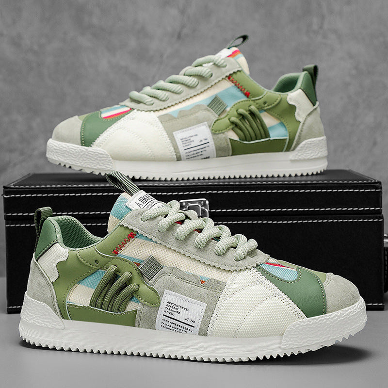 Japan Street Style Multi Color Mesh Breathable Sneakers (Multiple Colors)