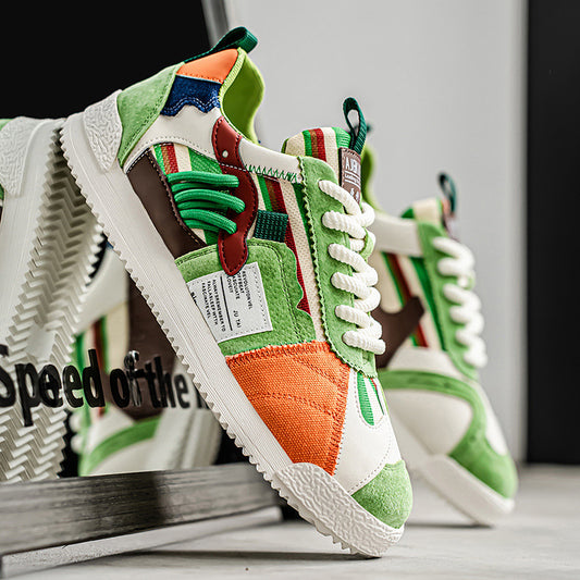 Japan Street Style Multi Color Mesh Breathable Sneakers (Multiple Colors)