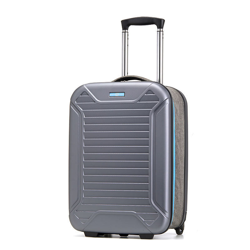 Sleek Expandable Carry On Roller Luggage (Multiple Colors) 20" Tall