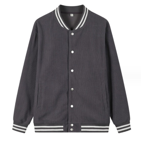 Mens Corduroy Baseball Jacket (Multiple Colors)