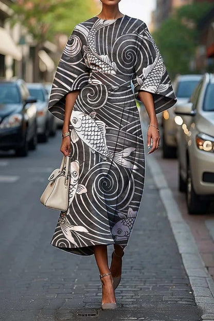 Women's Modern Kimono Dress (Multiple Patterns)