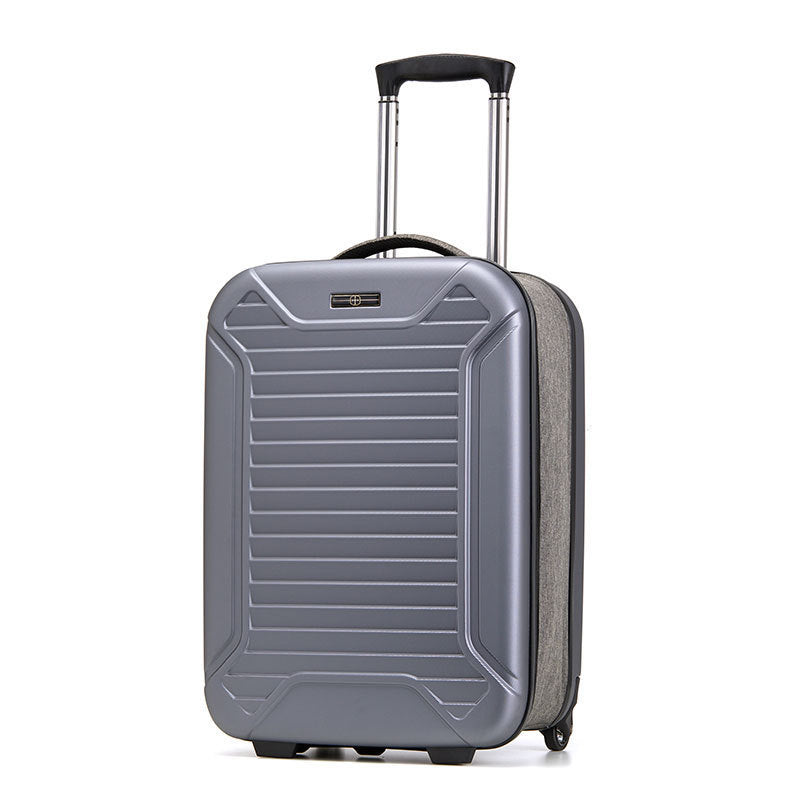 Sleek Expandable Carry On Roller Luggage (Multiple Colors) 20" Tall