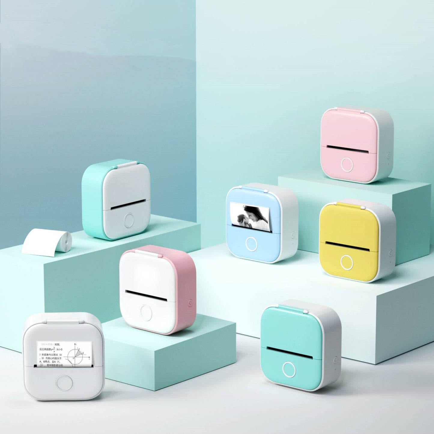 Mini Pocket Small Portable Printer Travel