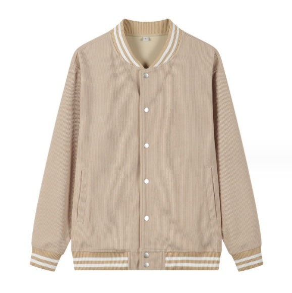 Mens Corduroy Baseball Jacket (Multiple Colors)