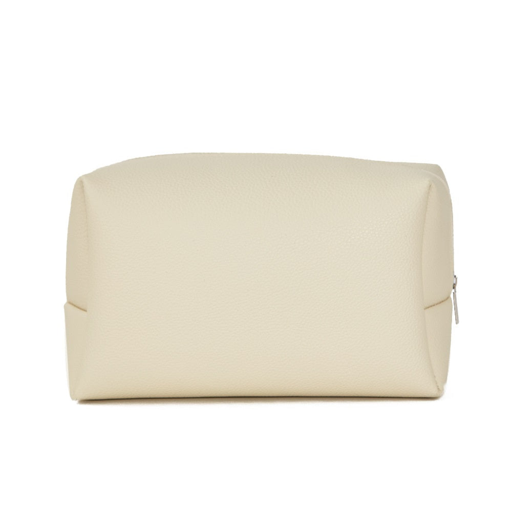 Vegan Leather Sleek & Stylish Travel Toiletry/Make-Up Bag (Multiple Colors)