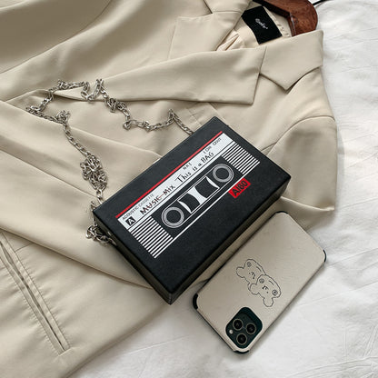 Crossbody Cassette Tape Purse (Multiple Colors)